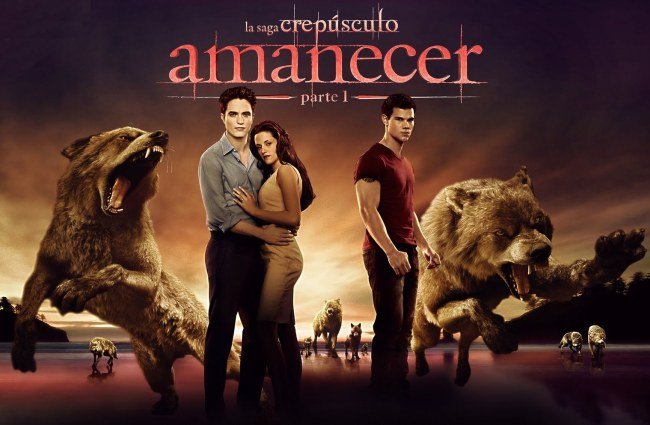 : Amanecer  (Parte I) es oficialmente la película más taquillera del 2011 en España Crepus10