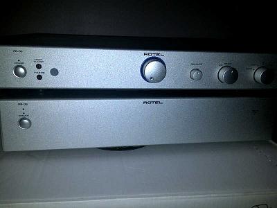 Rotel Rc06 pre Rb06 power amp(Used) Img-2010