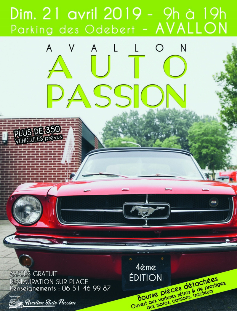 4e Avallon Auto Passion (89) Affich10