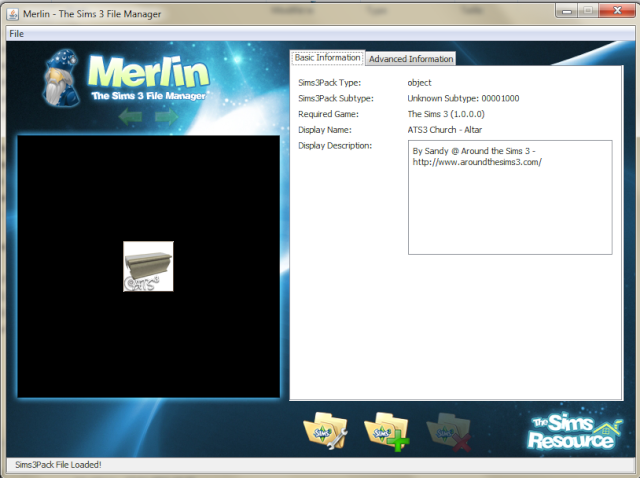 Savoir utiliser Merlin pour trier ses fichiers (Sims3Pack et Packages) S3p10