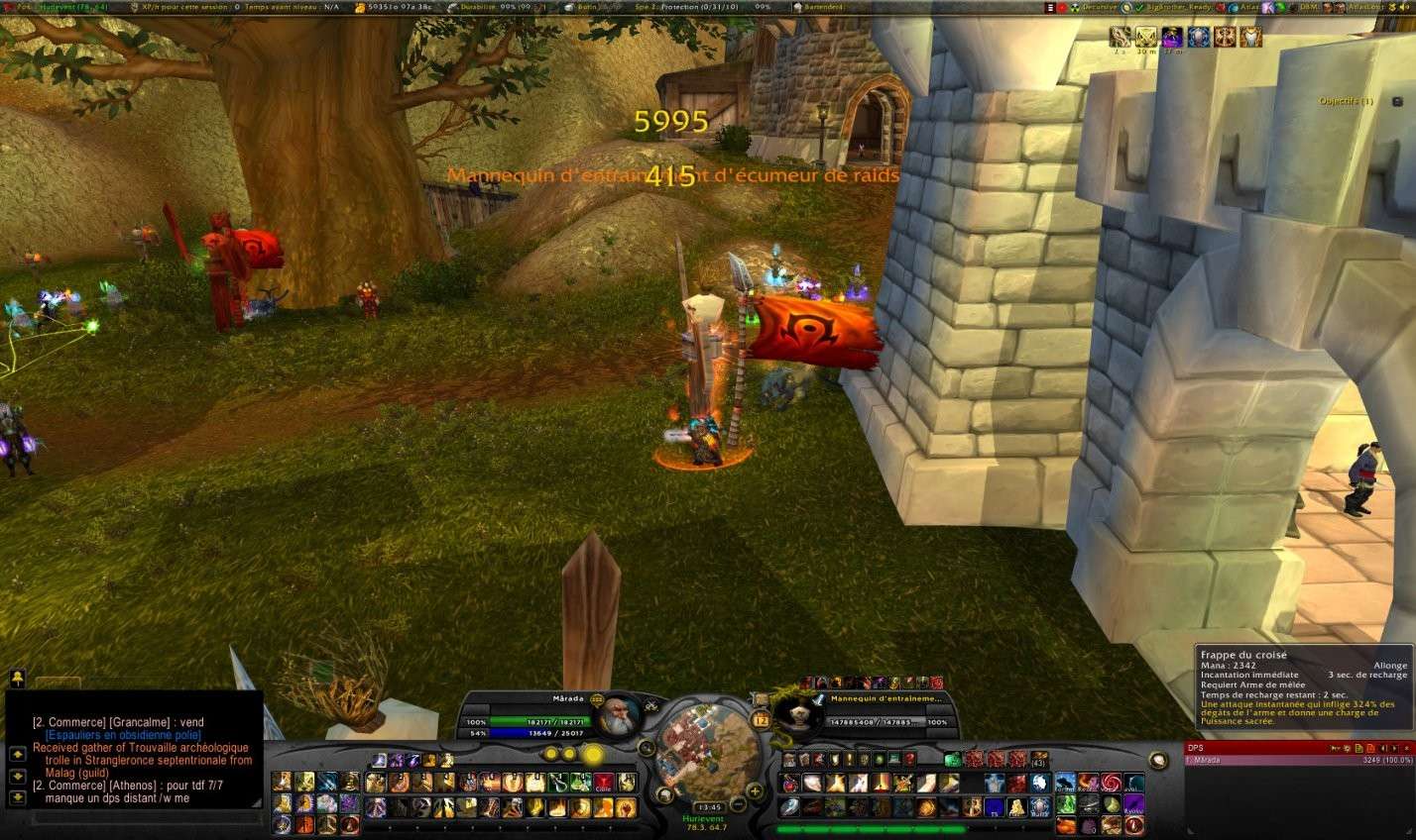 AddOns Interface - SpartanUI + Bartender4 Wowscr23