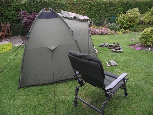 Fox Ground Tent: Easy Dome Review Chair_11