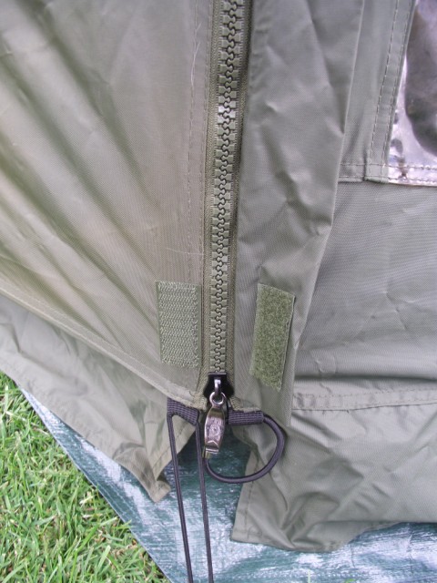 Fox Ground Tent: Easy Dome Review Zip_110