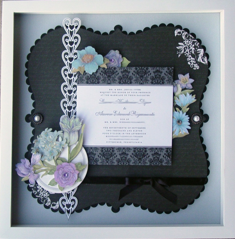 Wedding Invitation Collages Floral10