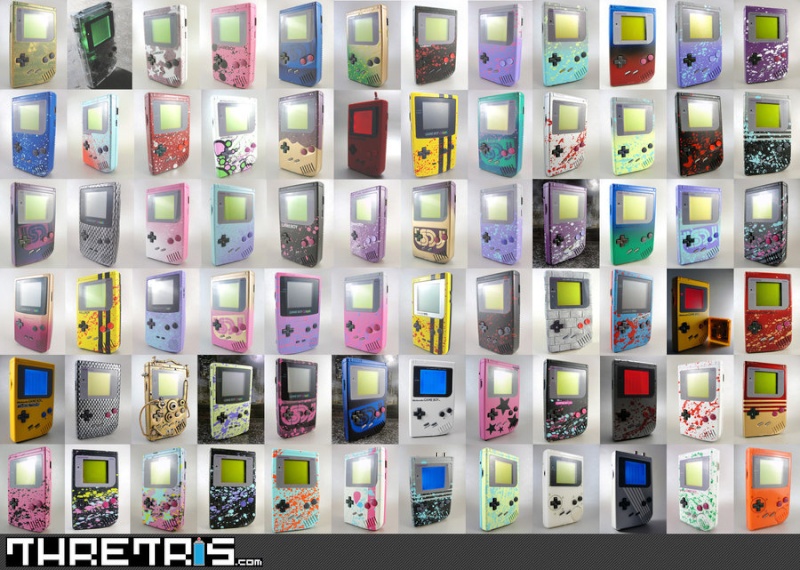 -= CUSTOM GAME BOY (Fat, Pocket et Color) =-  Collag10