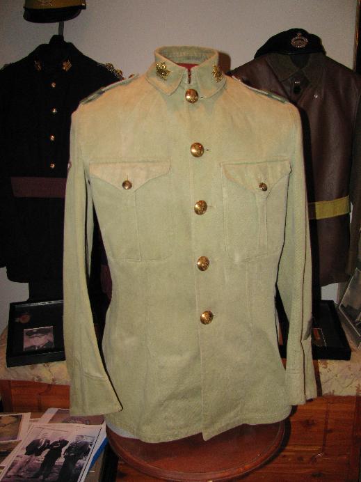 Essex Regiment (Tank) Khaki Drill Jacket Ert_kd10