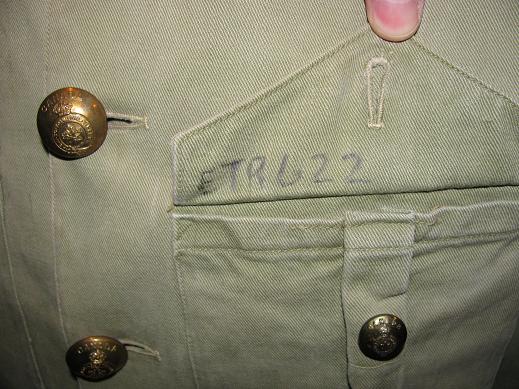 Essex Regiment (Tank) Khaki Drill Jacket Ert_kd13