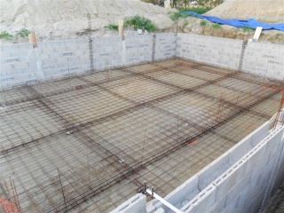 Autoconstruction de piscine creusée... En parpaings ! 111