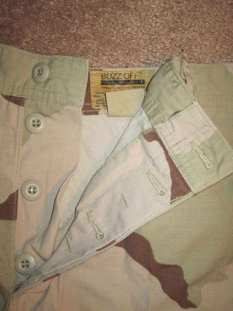 FROM "United States Marine Corps" BUZZ-OFF DCU Combat Trousers with Tags. 00510