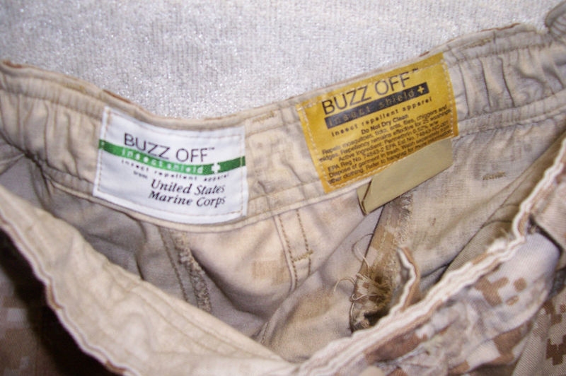 FROM "United States Marine Corps" BUZZ-OFF DCU Combat Trousers with Tags. Kgrhqf10
