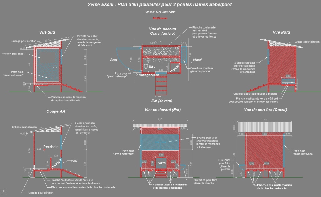 Que pensez*vous de mon projet de poulailler ? Poulai12