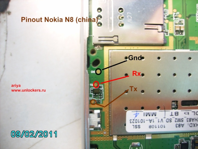 Only pinouts for chinesse phones (image) Nokia_10