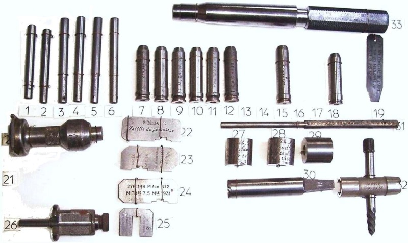 Mitrailleuse M.A.C. 31E dite « REIBEL »  Verif_14