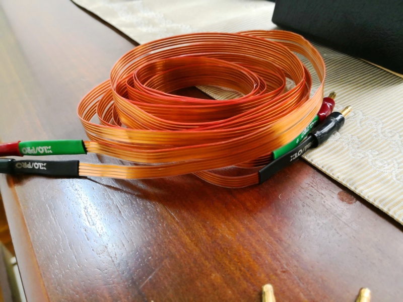 Nordost Flatline speaker cables 3m pair Img_2012