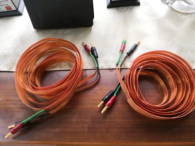 Nordost Flatline speaker cables 3m pair Img_2013