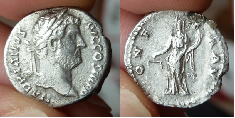 nouveau denier et antoninien Hadrie11