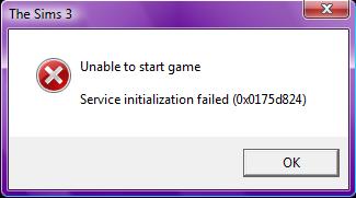 Error Initializing Game.[SOLVED] Ts3_0x10