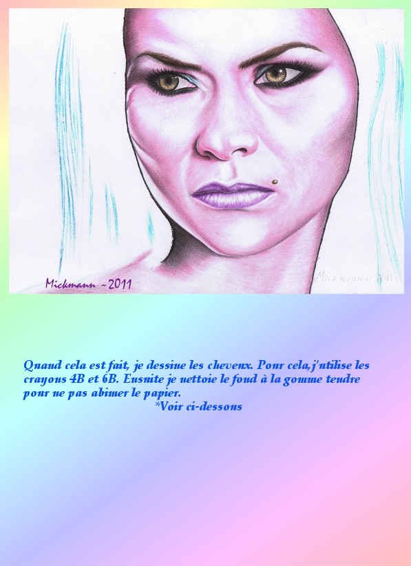 Portrait Inna (crayon aquarelle)  Tutori12