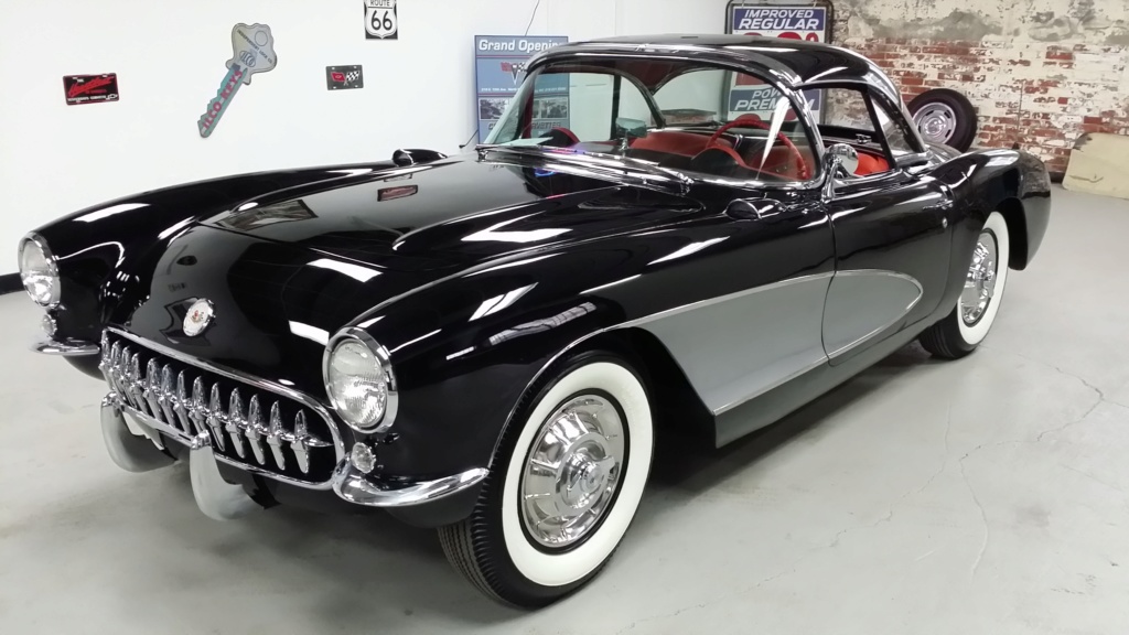 Merci de m'accueillir ! - Présentation Corvette 57 et Bel Air 56 ! 20140112