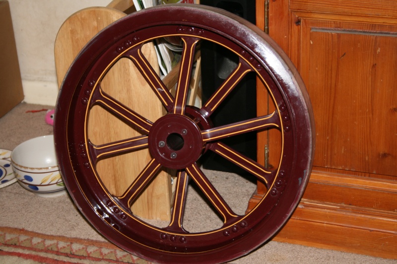 Richard and Ann 4" scale Burrell Agricultural Traction Engine Img_0413