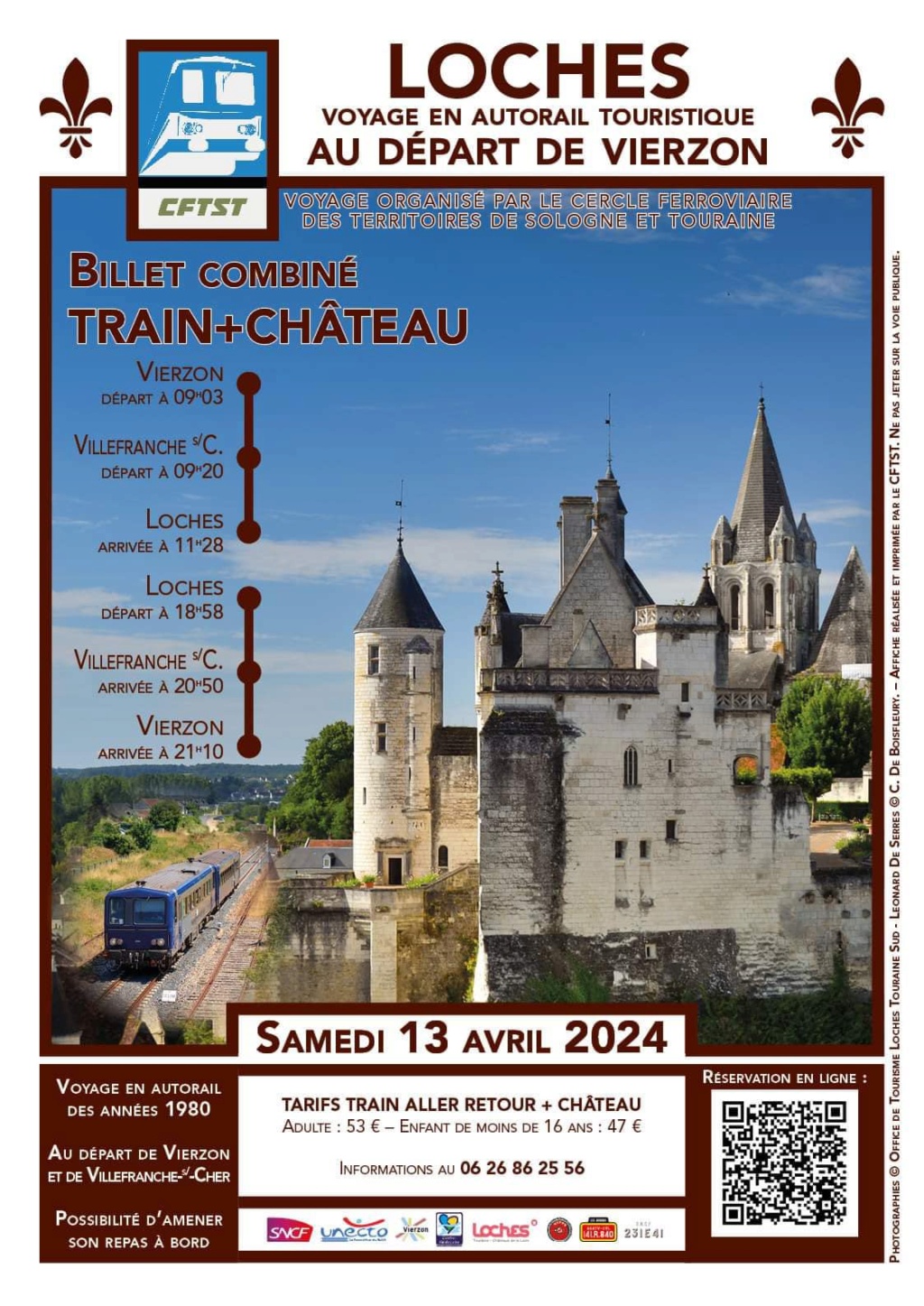 Vierzon au château de LOCHES samedi 13/04/24 CFTST X2100 Loches10