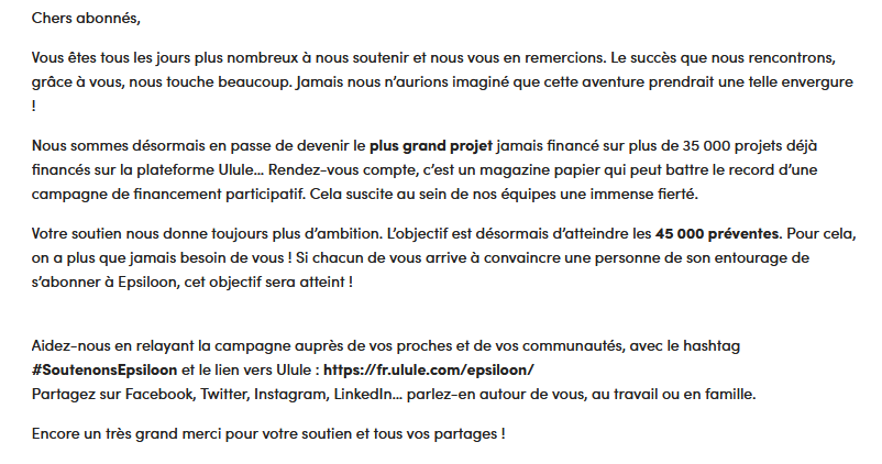 Participation à la création d'un nouveau magazine de vulgarisation scientifique (après le scandale du rachat de Science & Vie) Captur23