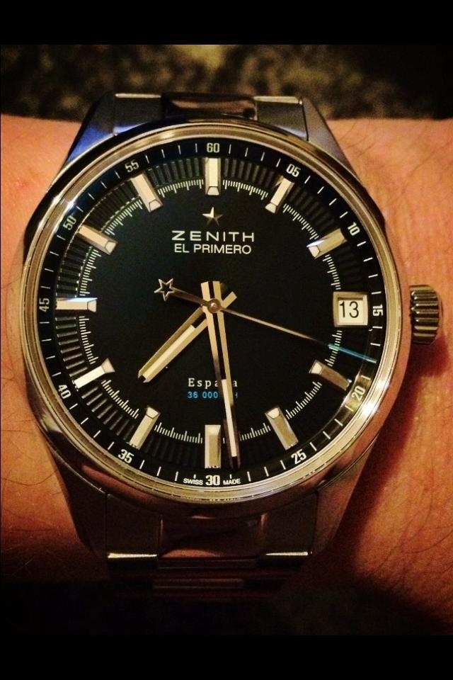 Heureux possesseur d'une Zenith...Espada Black inside. Espada11
