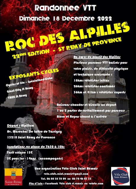 18.12 - Roc des Alpilles 2022 (22ème édition) à Saint-Rémy-de-Provence Rando_10