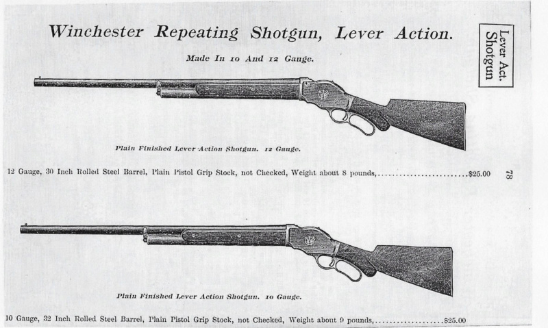 un autre shotgun 1887 Winche39
