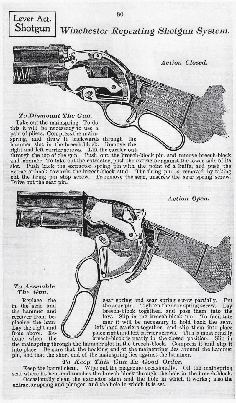 un autre shotgun 1887 Winche42