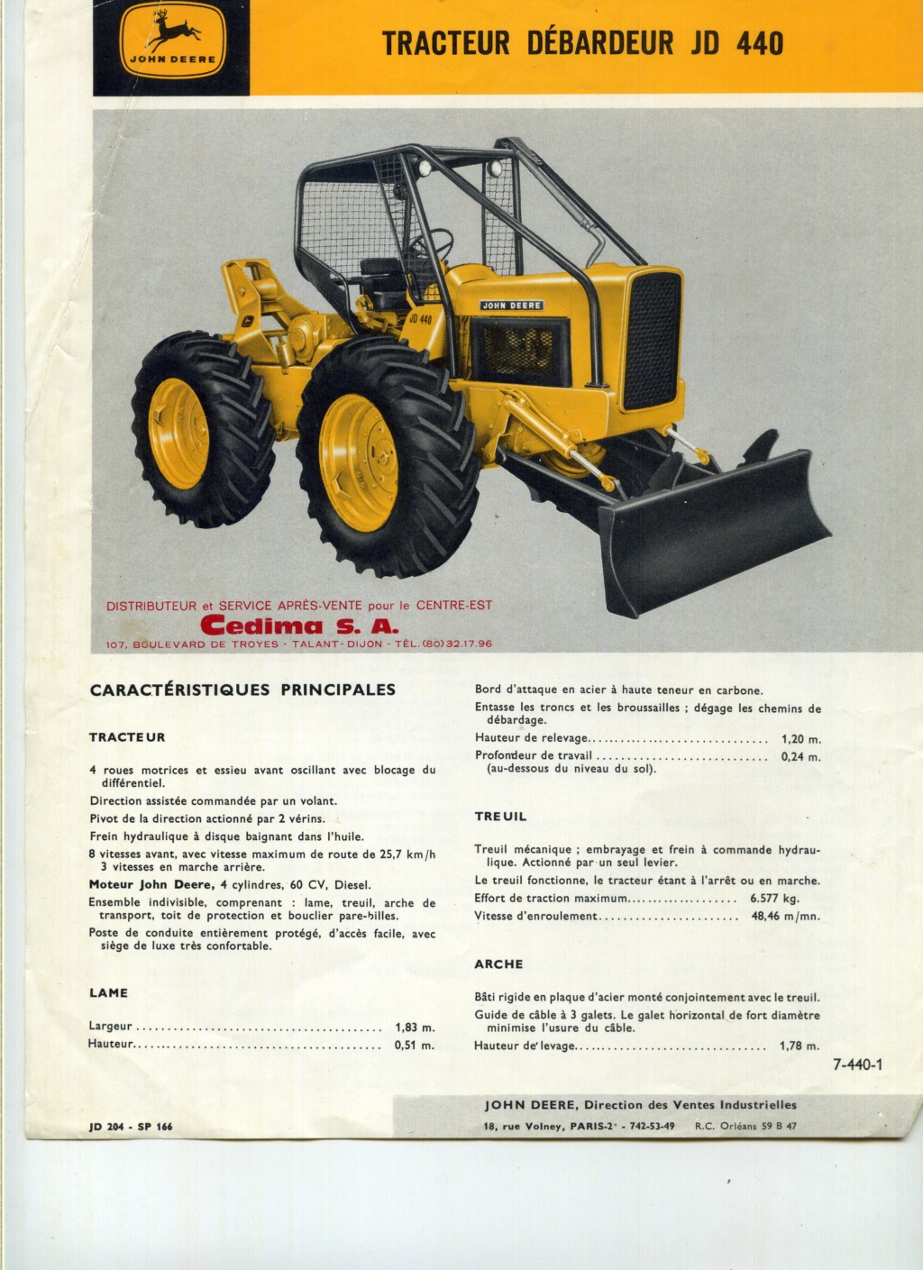 JOHN DEERE : les tracteurs forestiers Img25110