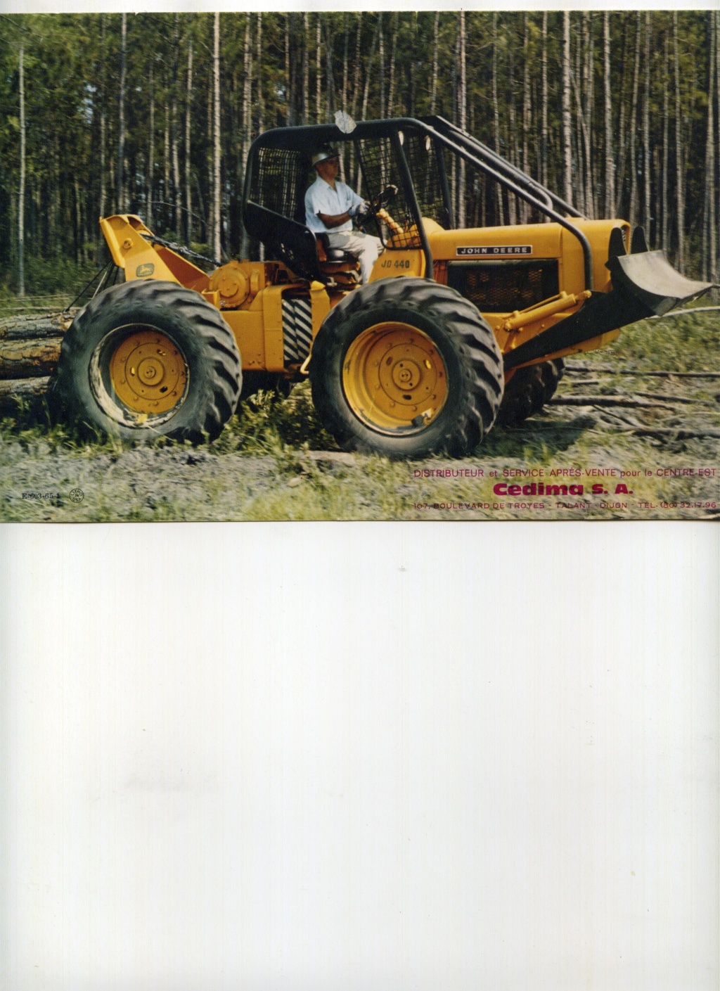 JOHN DEERE : les tracteurs forestiers Img25210