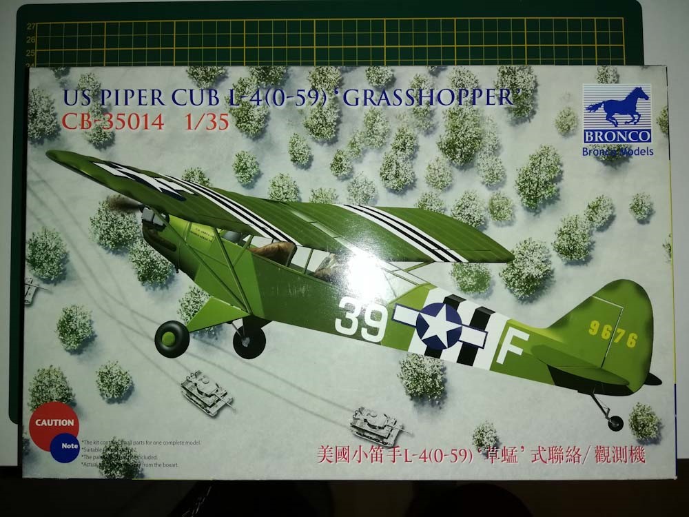  US PIPER CUB L-4 GRASSHOPPER - Bronco 1/35 22810