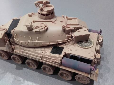 AMX-30 B2 Opération Daguet Gulf war 1/35 scale