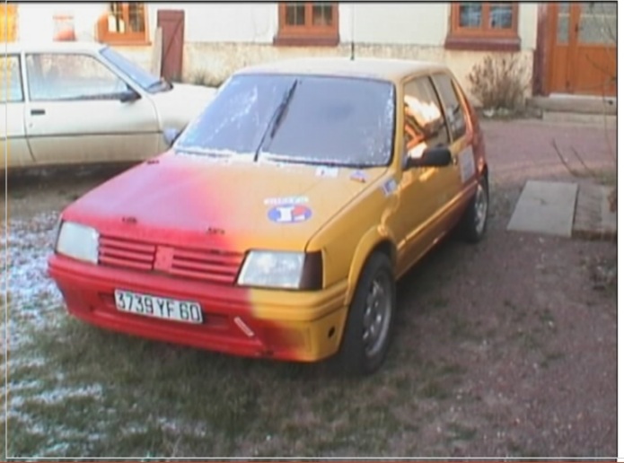 Restauration d'une ancienne 205 GTI grA pour le VHC 20200714