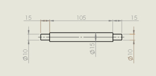 quelqu'un a de quoi tourner de l'acier pour un axe de 15 mm ? 1110