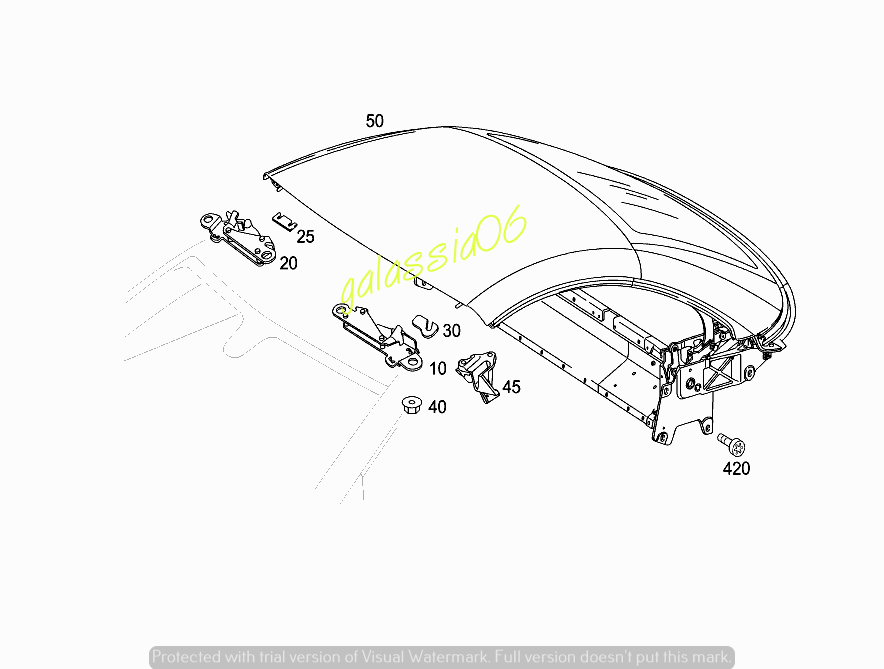 Chiusura Hardtop 30542f11