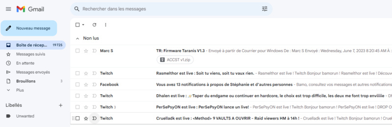 Extraction de fichiers ZIP reçus par mail Gmail10