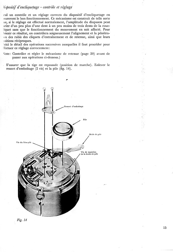 De la documentation Bulova Accutron  Bulova19