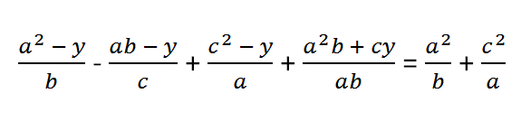 Equações literais (Álgebra) Eear10