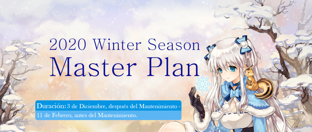 [Guía]❄2020 Winter Season Master Plan Master10
