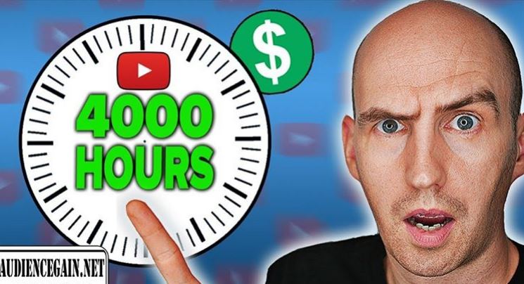 Tips to get 4000 youtube watch time: Audience Gain 4000_y10