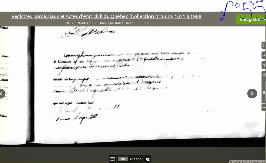 Joseph et Octavie Germaine Brais Paq510