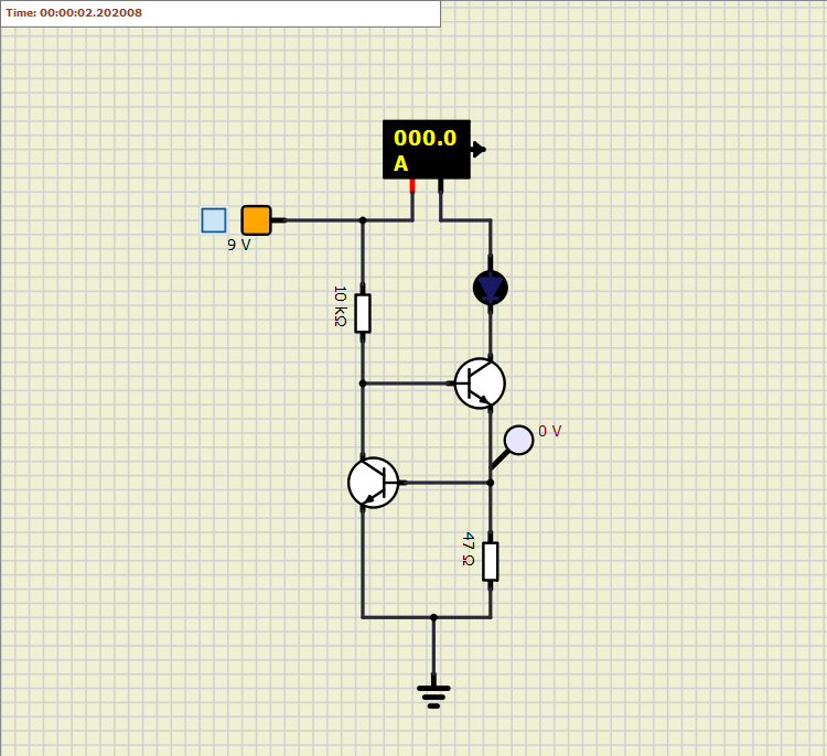 Weird behaviour of Constant Current Circiut Consta12