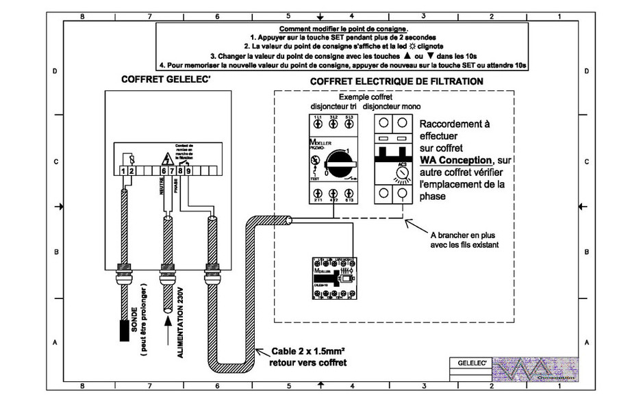 Besoin d'aide pour branchement coffret GELELEC Gelele10