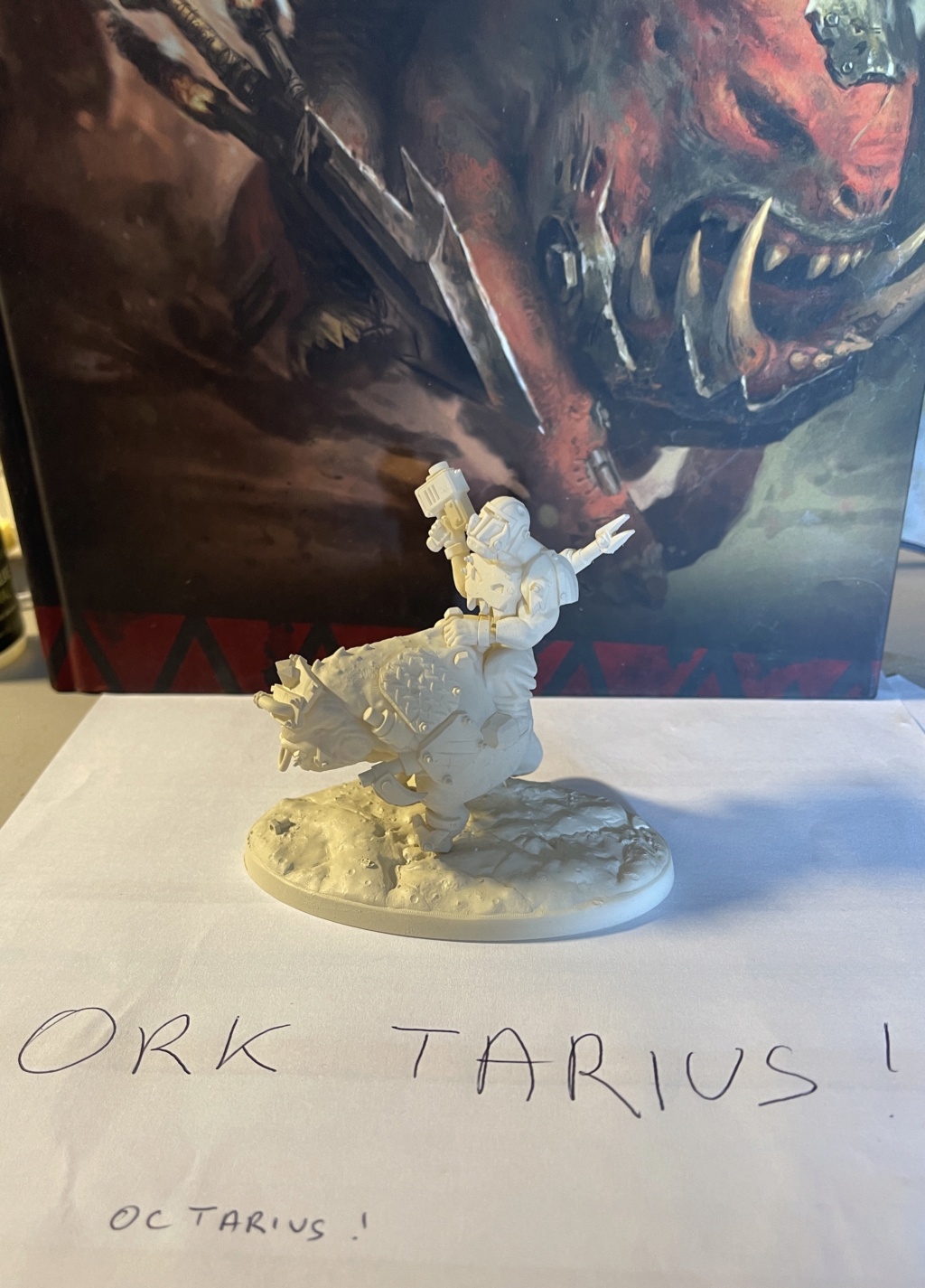 [FINI][Slaanou / ORKS] Nob sur Squig Krazeur 65 pts  95cdae10