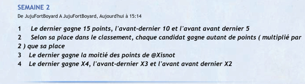 Je suis au fort (4) : Le Classement hebdomadaire : Du Samedi 18 mars au Samedi 15 avril - Page 16 Screen86