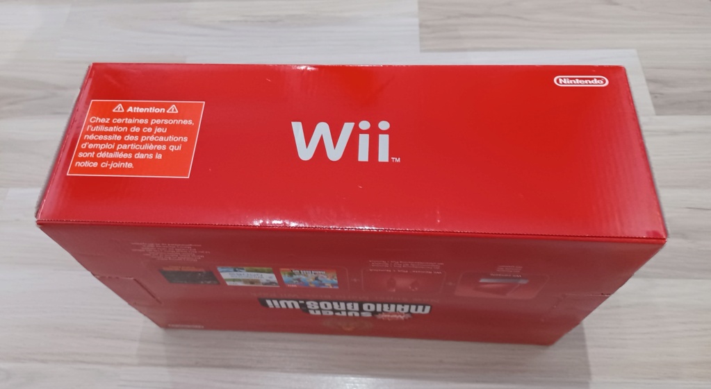 [VENDU] Console Wii rouge pack New Super Mario Bros Wii 20230224