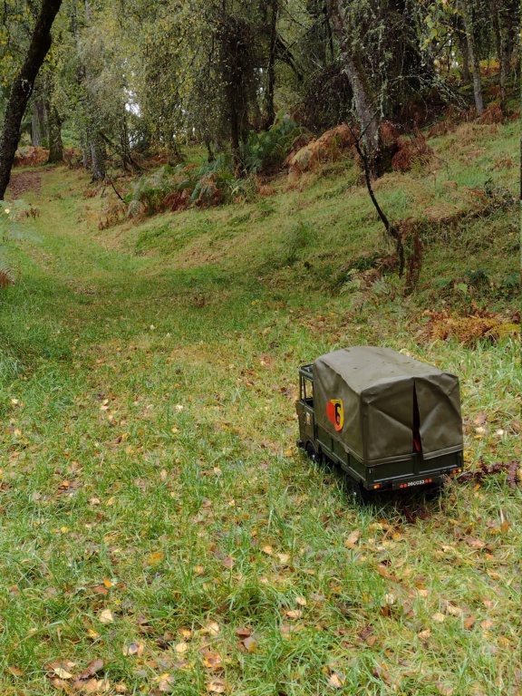 Testing out the new vintage Cherilea British army truck. Img_1252