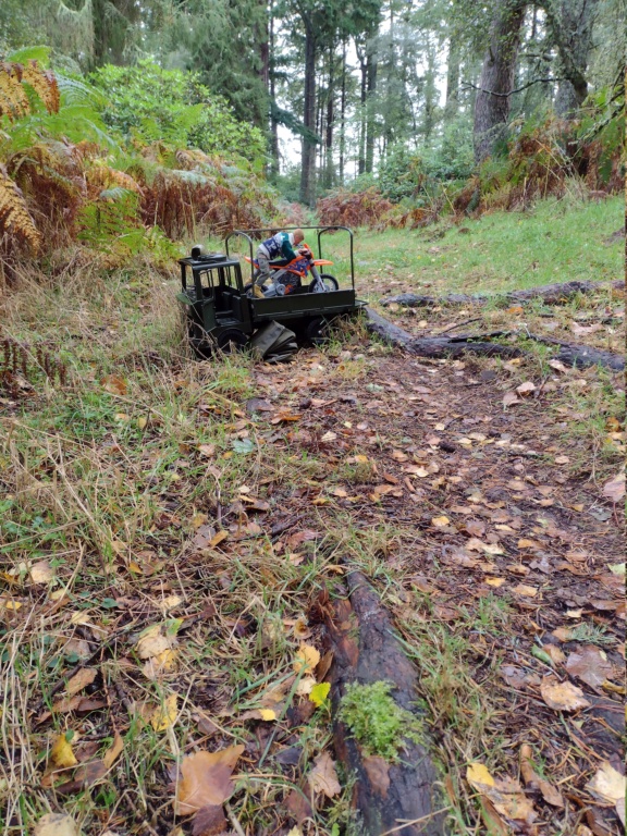 Testing out the new vintage Cherilea British army truck. Img_1255